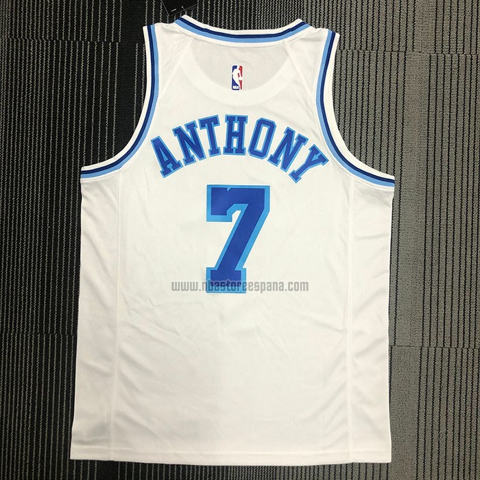 Camiseta Los Angeles Lakers Carmelo Anthony NO 7 Classic 2019-20 Blanco